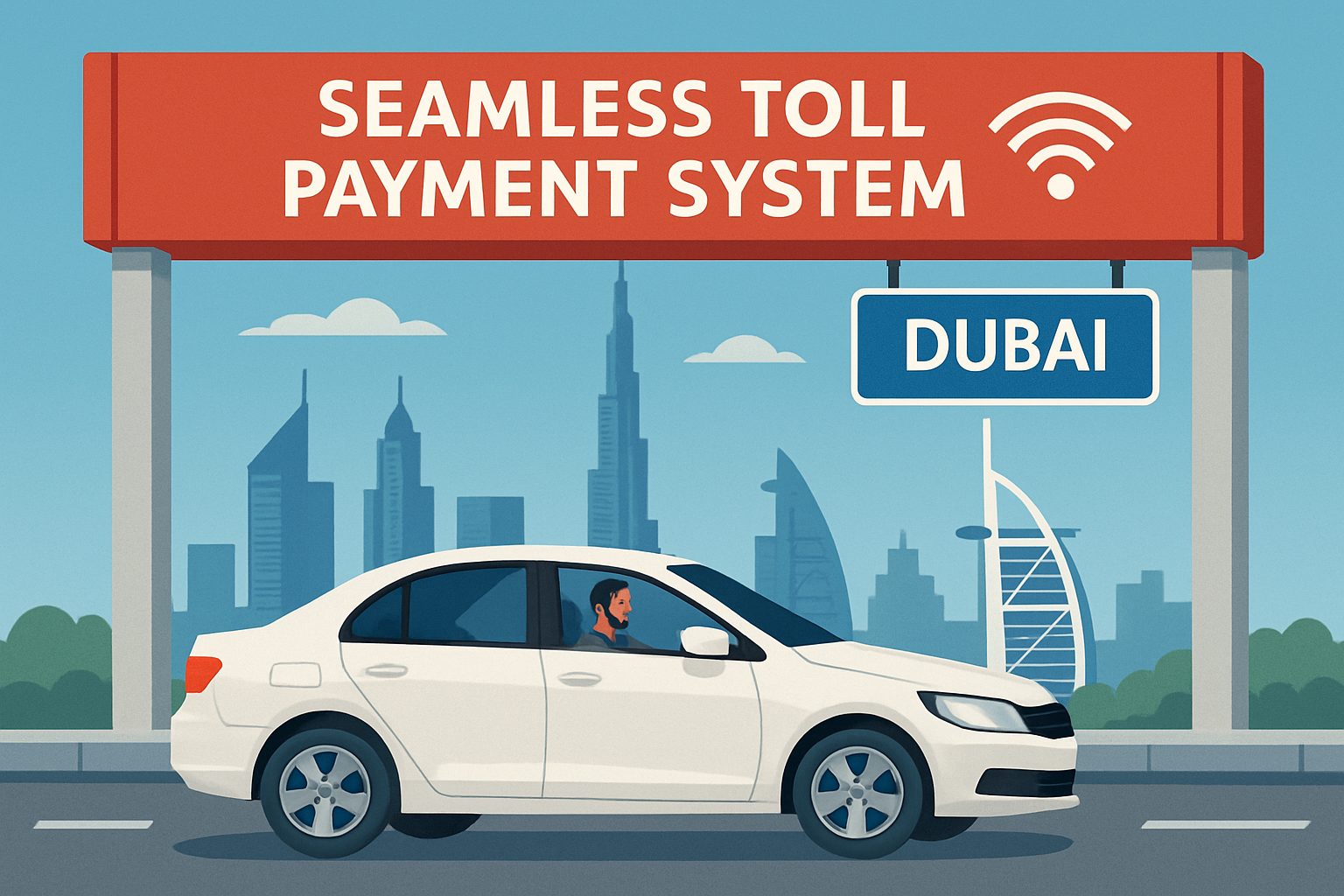 Seamless Toll Payment System in Dubai